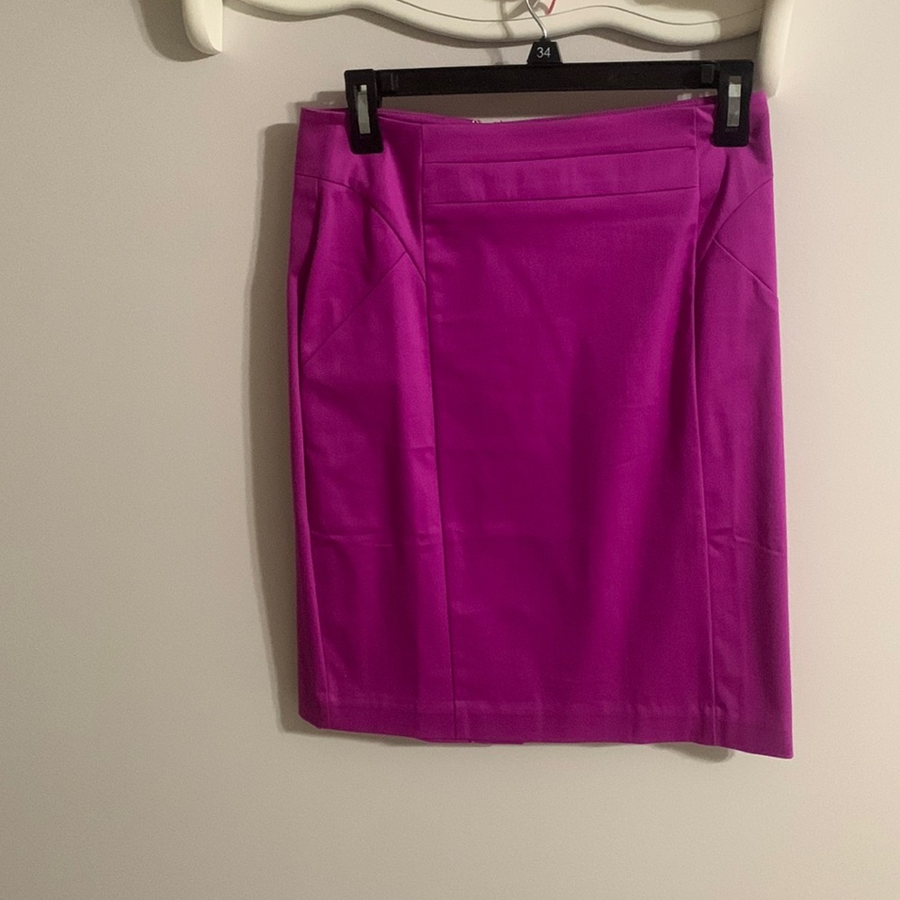 purple tight skirt